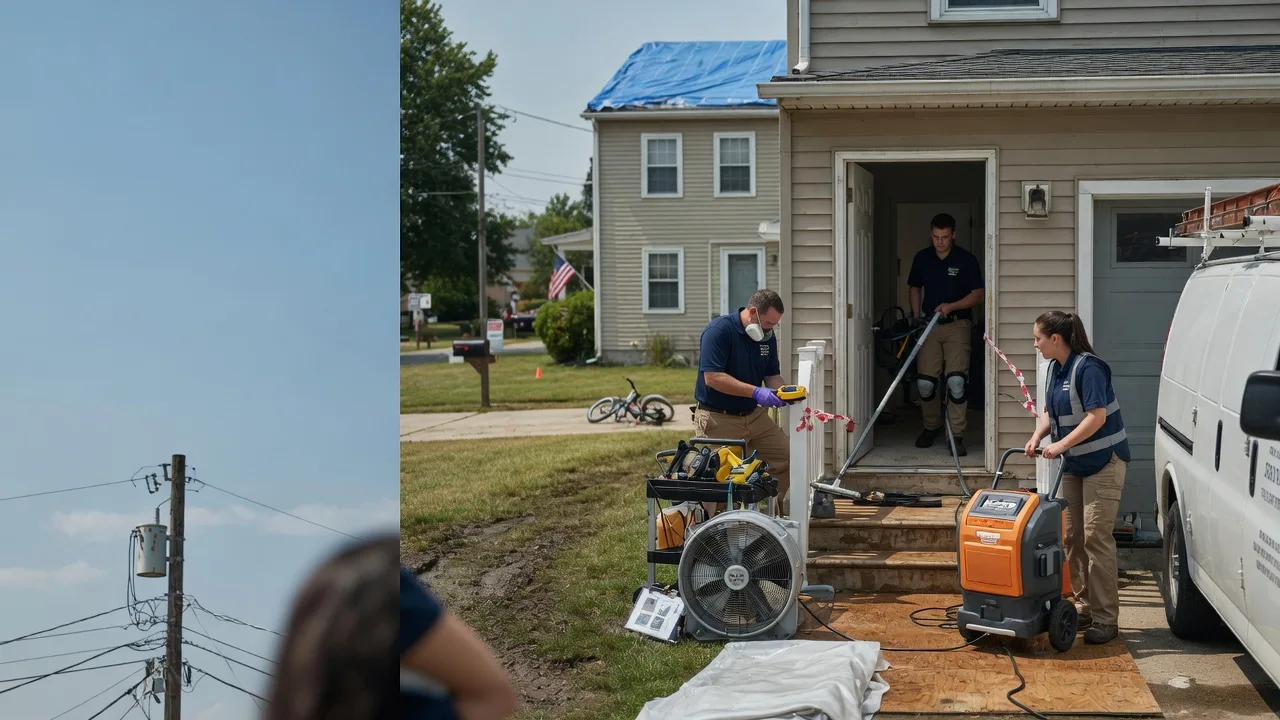 Water Damage Repair in Fredericktown, OH near me